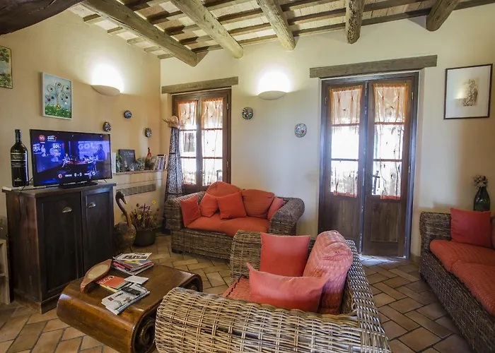 In Marche With Pool & Verdicchio Wines Lägenhet Montecarotto